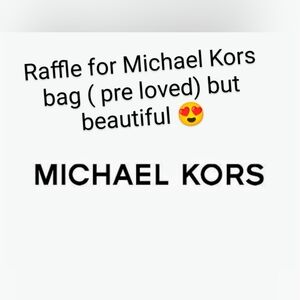Buy tickets for raffle MK bag